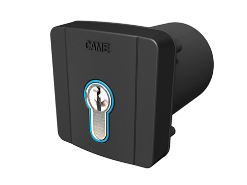 Купить Встраиваемый ключ-выключатель CAME SELD2FDG с цилиндром замка DIN и синей подсветко с доставкой и установкой в Сальске