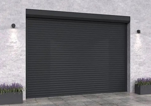 Рулонные ворота для гаража Алютех Trend с алюминиевым профилем PD/77 и высокой защитой от взлома с доставкой в Сальске 